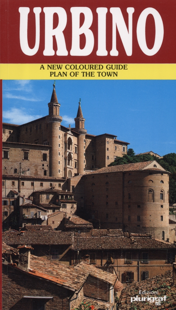 Urbino. A new coloured guide plan of town